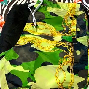 Men Camo Trunks